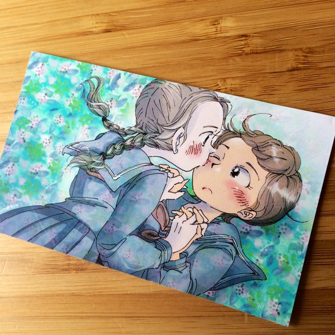 「kissing cheek school uniform」 illustration images(Latest)