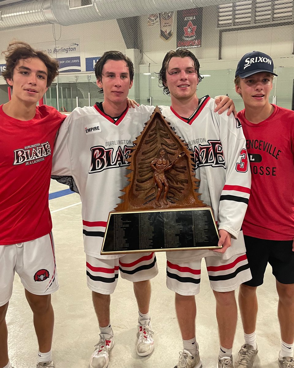 Congrats to Brooks English ‘22 and Chuck Rawson ‘23 on winning the Ontario Junior A championship!