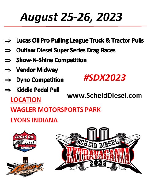 The schedule of events for the 27th Scheid Diesel Extravaganza has been posted on our website. Find it and all the other info you need to know about this event at buff.ly/3pHSR8w