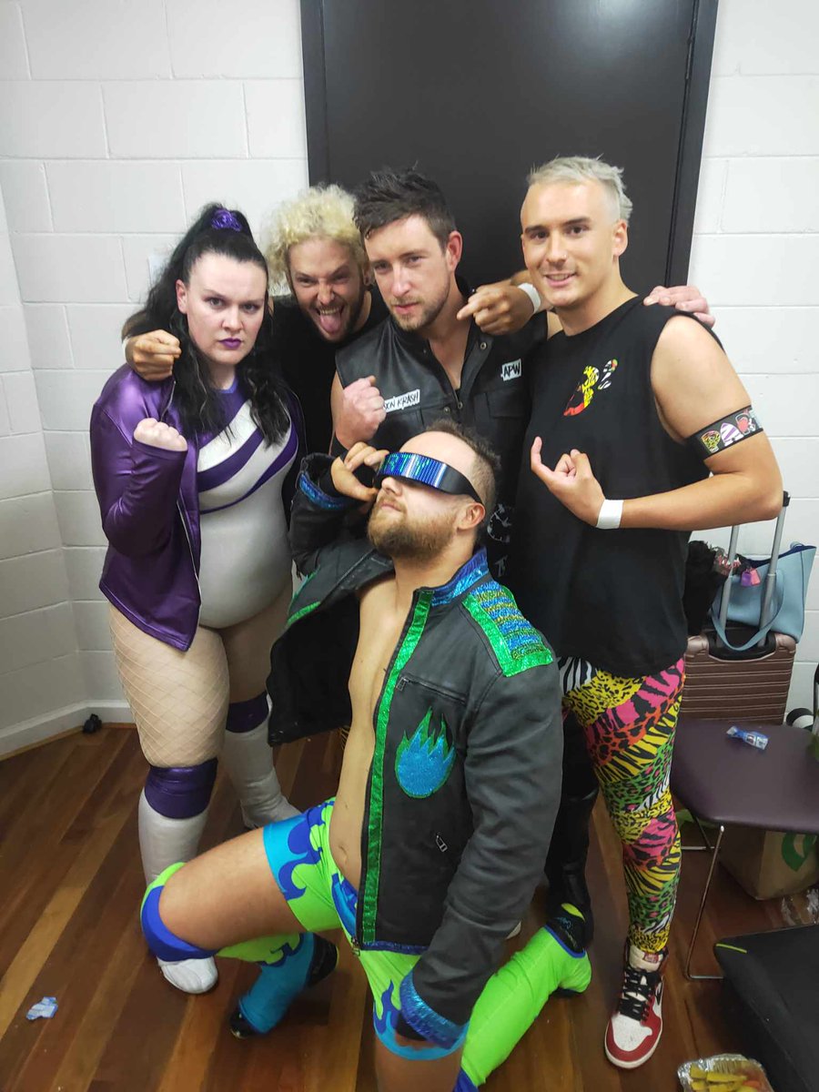 A privilege, and an honour to team with these incredible men.

<a href="/AdrenalinePW/">Adrenaline Pro Wrestling</a>

#PartyKrashers

⌚️🛸🍌🍌👓