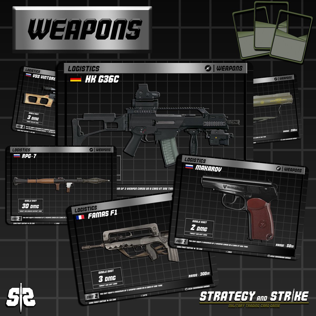 Weapons Card Strategy and Strike TCG ™ (@strategystrike) / Posts / X