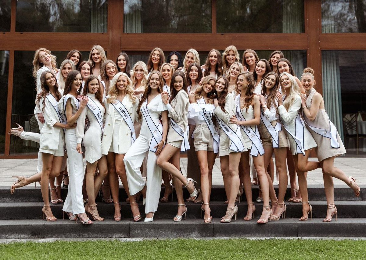 The "Miss Poland" beauty contest. Not a single man in the field.