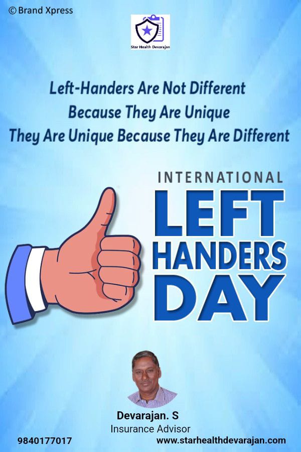 licdevarajan's tweet photo. International Left Handers Day 2023, right Minded People
13th August 2023,
#internationallefthandersday #lefthandersday #lefthandersday2023 #internationallefthandersday2023 #rightmind https://t.co/kM8doJWHzX