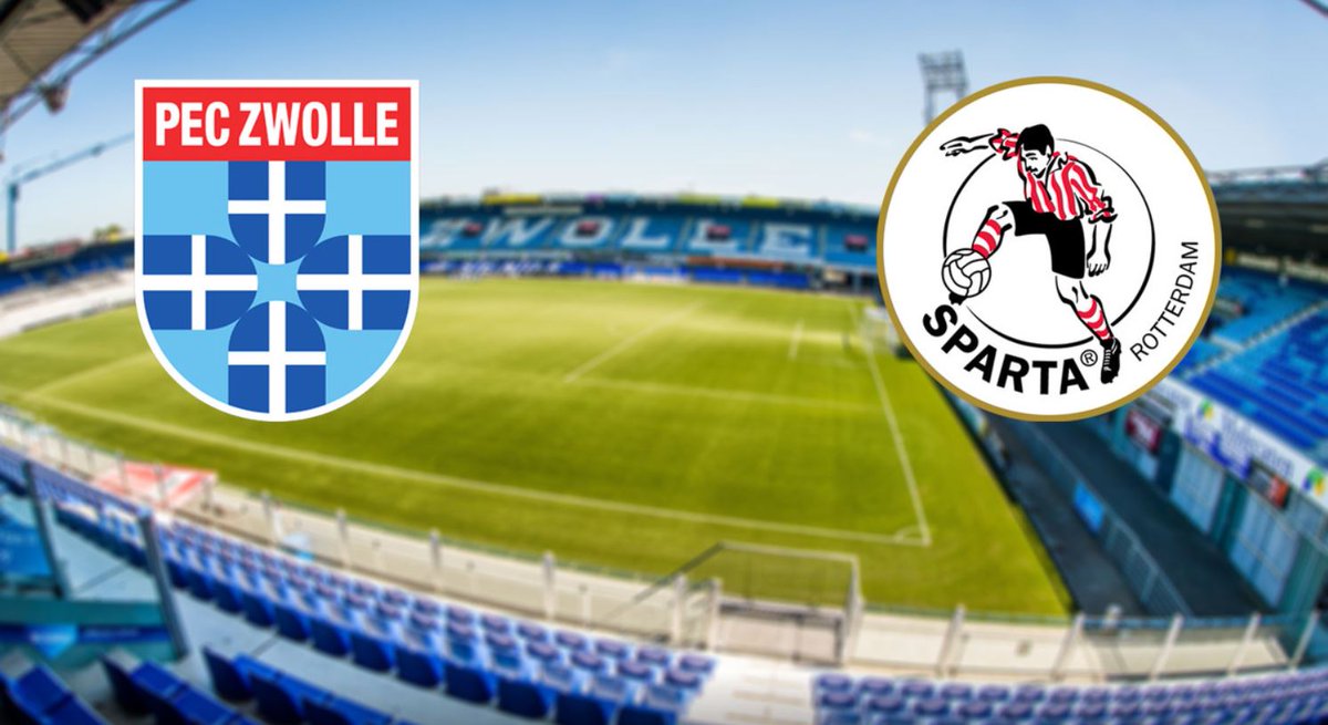 Zwolle vs Sparta Rotterdam Full Match Replay