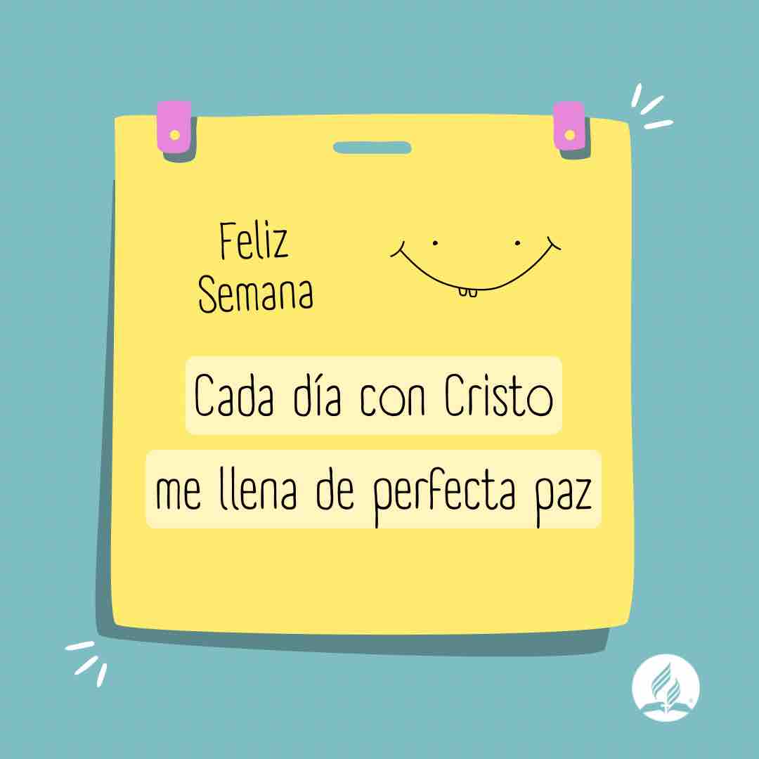 AdventistasDIA's tweet photo. Bendiciones para esta nueva semana 😊💕. https://t.co/PPUefO7BZh