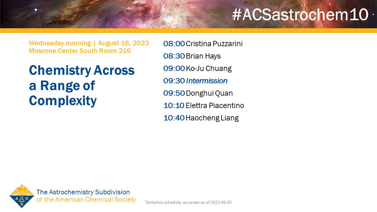 ACS-Astrochemistry tweet media