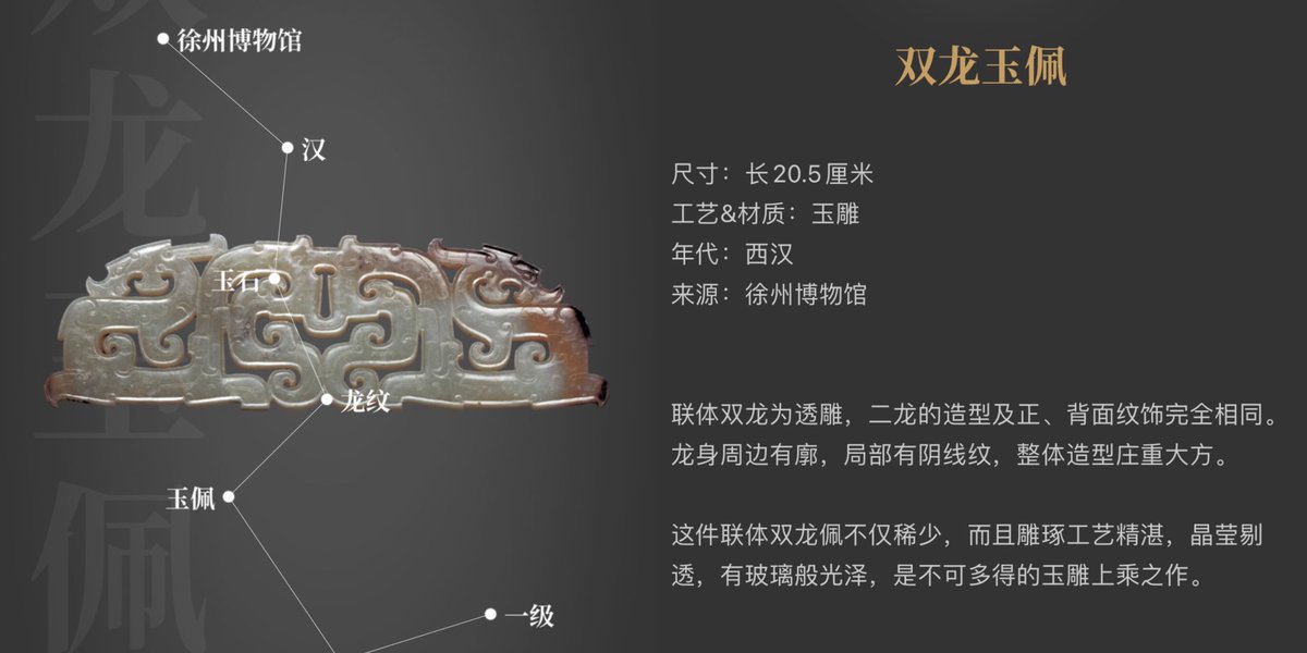 prc9999's tweet photo. Dragon-shaped jade pendant|Western Han Dynasty
#dragon #totem #dragonpattern #handcrafting #handcrafted #handmade #handcrafts #handicraft #girlaccessories #Chinesetraditional
#chinese_style #Chinaculture #intangibleculturalheritage #Jadeware #Jadeproducts https://t.co/zX2yDkDVFY