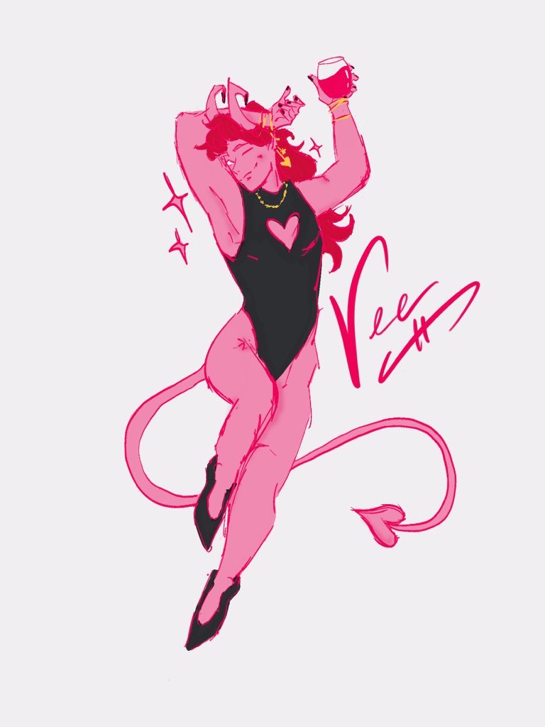 come dance with me baby 🍷🩷💃 | can you guess vee’s D&amp;D class?