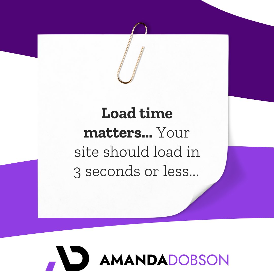 AmandaD98010159's tweet image. If your page takes more than 3 seconds to load, you&apos;re losing money 💸
Optimize your page load speed to 0-2 seconds if possible, 3 seconds at the most, and you&apos;ll notice a bump in sales very quickly. 💰
#pageloadspeed #DigitalMarketing