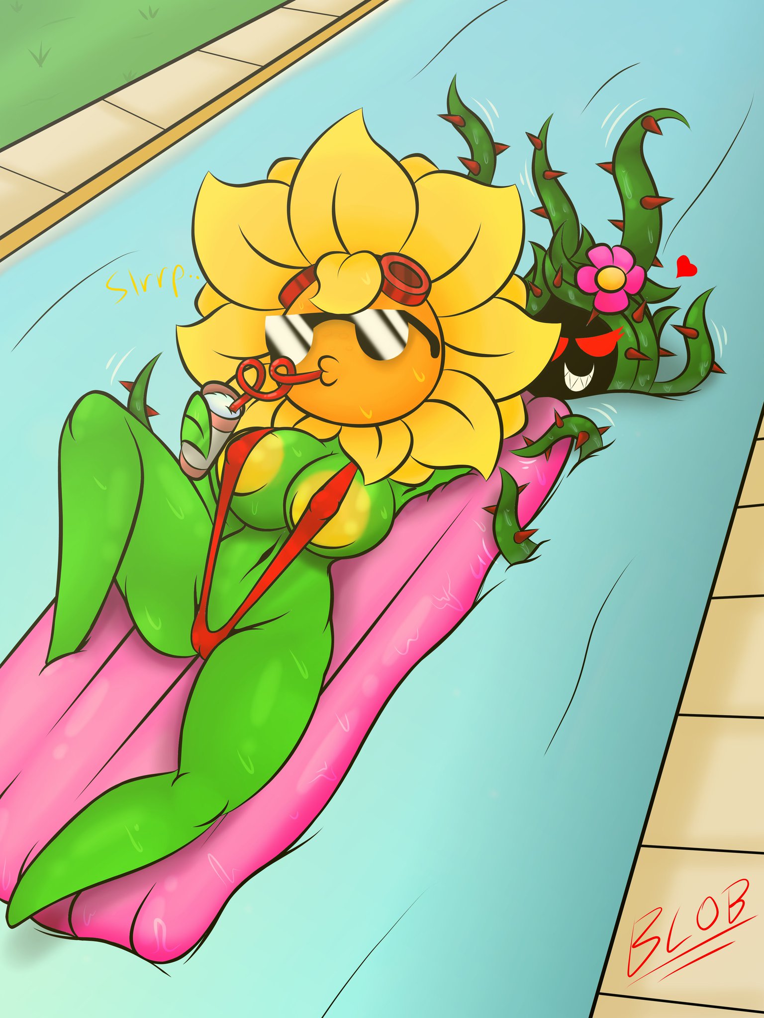 Slimey Blob🔞(🍉COMMISSIONS CLOSED🍉) on X: Woops, dropped my old art uh  oh🤪🌻 t.co0OLW36zWBJ  X