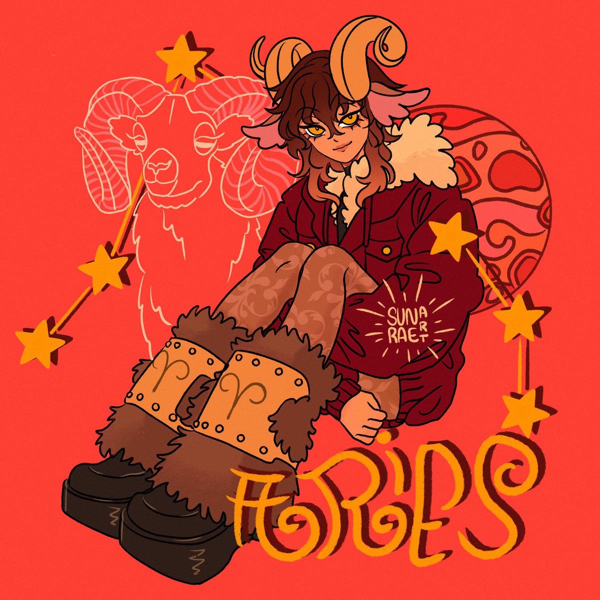 sunrae_art's tweet photo. aries ♈︎ https://t.co/20sHJiYWnP