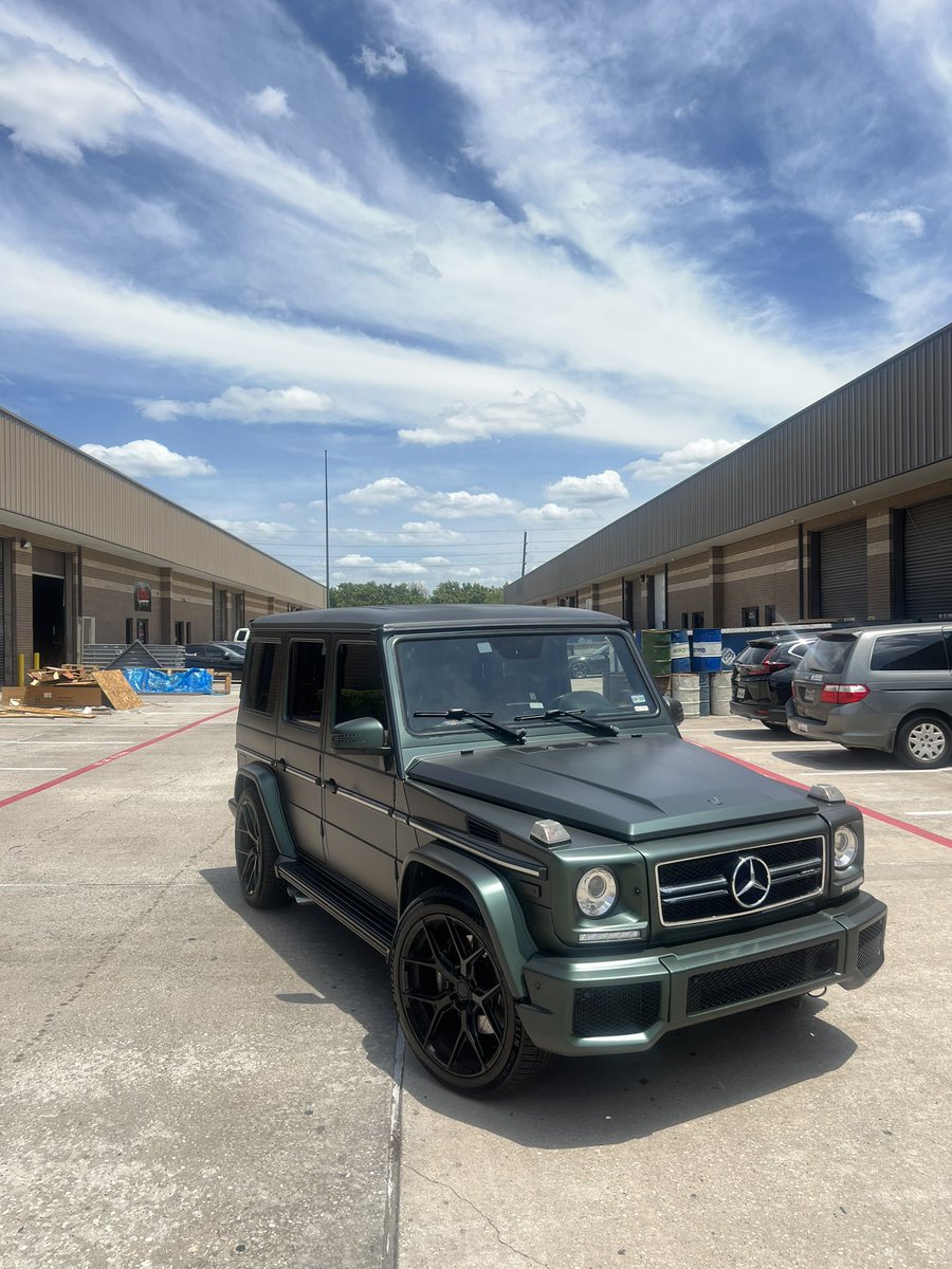EJKustoms_HTX's tweet photo. Wrapped Our First G-Wagon 🔥🪖 https://t.co/7Gh7BL1T7I