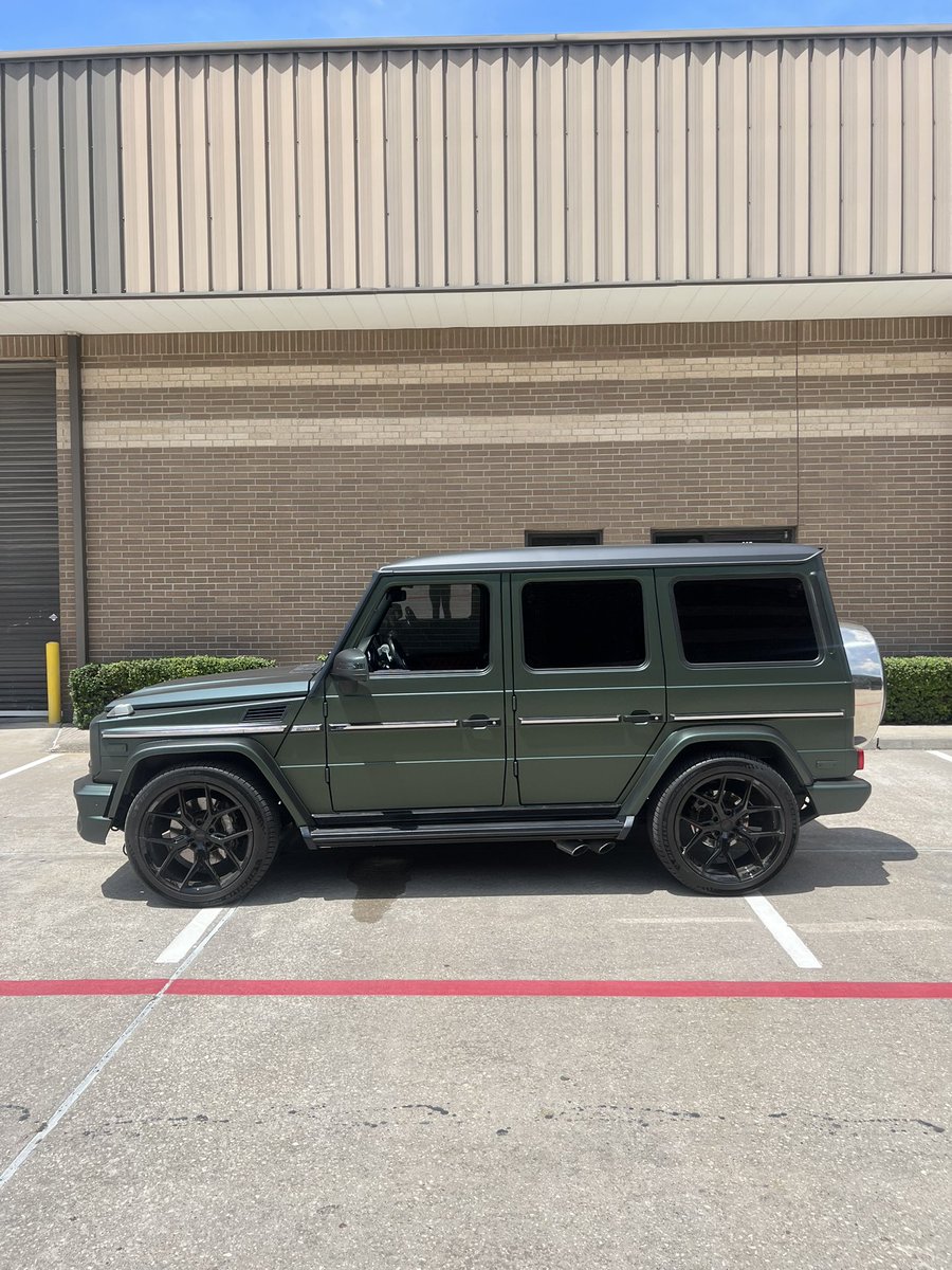 EJKustoms_HTX's tweet photo. Wrapped Our First G-Wagon 🔥🪖 https://t.co/7Gh7BL1T7I