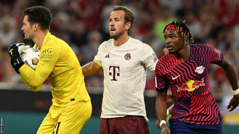 UK_Doll_Master's tweet photo. England captain Harry Kane made his Bayern Munich debut as they lost 3-0 to RB Leipzig in the German Super Cup.
#Spursy #NoSilverware https://t.co/XBNuA9E0gN