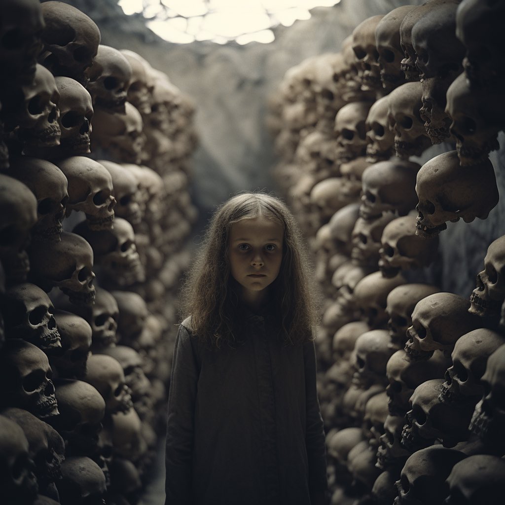 Veynney's tweet photo. GN 🙈

Memento mori 

#AIArtwork https://t.co/DUBh1dco03
