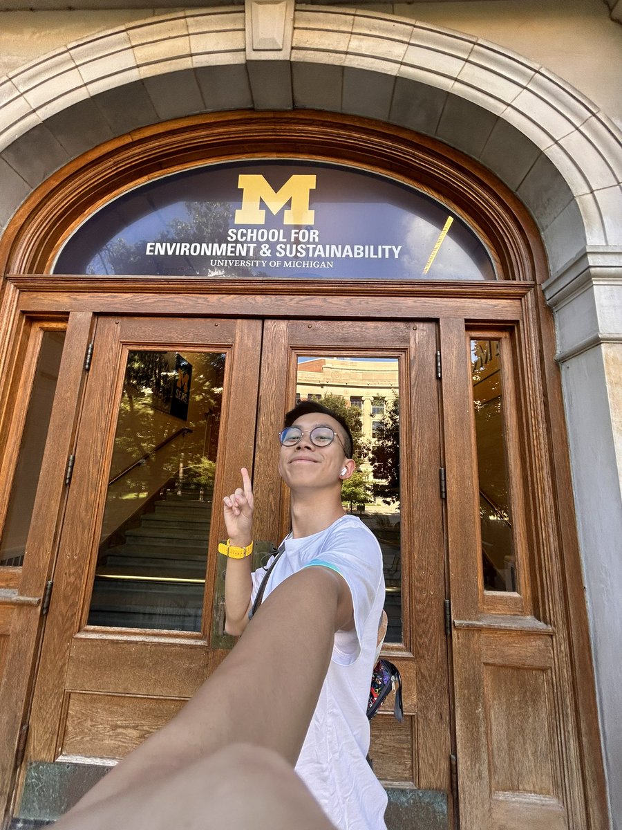 RyanTheLorax's tweet photo. πβ¨ EXCITING NEWS β¨π
Thrilled to announce that I'll be pursuing MS in Environment & Sustainability at @UMSEAS this fall.
Looking forward to diving into the world of #climate #justice and #policy on a local and international level! ππ±
#GoBlue #MichiganBound #Wolverine https://t.co/1VCgCTNWOo
