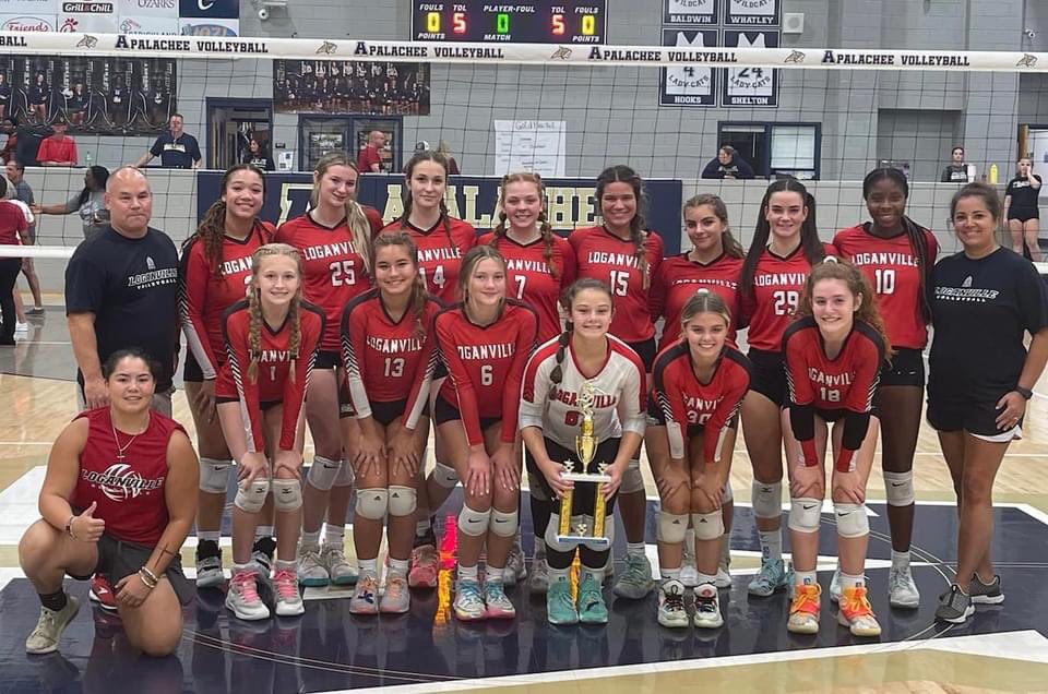LoganvilleAthletics (@lhsathl) on Twitter photo Lady Devils Volleyball goes 3-1 & finished Runner-Up in the Queen of the Court Tournament at Brookwood. The team defeated Grayson in the semis and fell 2-1 to a good Brookwood team in the finals! <a href="/WCSD_GA/">Walton Co. Schools</a> <a href="/LoganvilleVB/">Loganville Volleyball</a> <a href="/Sports_Walton/">Walton Tribune Sports</a> Lady Devils Volleyball goes 3-1 & finished Runner-Up in the Queen of the Court Tournament at Brookwood. The team defeated Grayson in the semis and fell 2-1 to a good Brookwood team in the finals! <a href="/WCSD_GA/">Walton Co. Schools</a> <a href="/LoganvilleVB/">Loganville Volleyball</a> <a href="/Sports_Walton/">Walton Tribune Sports</a>