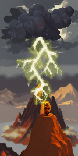 PixelArndt's tweet photo. I hope im not too late. Got lost in the sauce. Inspired by #Highlander surging with #energy. #pixelart  #pixel_dailies
@Pixel_Dailies https://t.co/5BJsKiXfMl