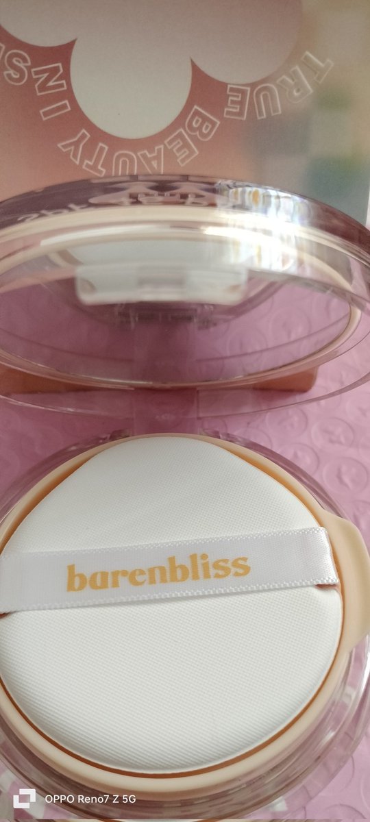 kharenyosaaa's tweet photo. Received my @barenbliss_ph true beauty inside cushion 😍 Ang ganda niya parang nakakapanghinayang gamitin 😁

Thank you so much po @NadineLBdayClub @NLBCStreamers at sa mga sponsor's. God bless po 🥰🫶🏻

#NadineLustre 
#NLBCGiveaway https://t.co/ztXeQNMNMw