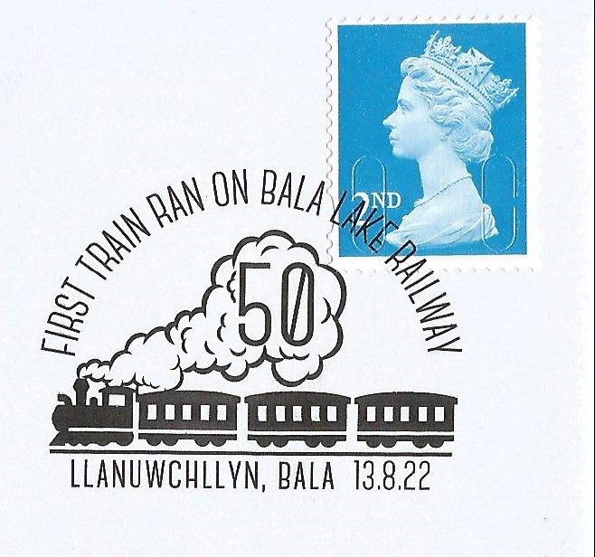 Postmark/Cover of The Day
13 August 2022
First Train Ran On Bala Lake Railway Llanuwchllyn Bala
Geoff (GBCC) gbcovercollector.co.uk
#specialeventpostmark #specialevent #gbcovercollector #stamp #stamps #POSTMARK #postmarks #covercollector #GBCC #postmarkoftheday