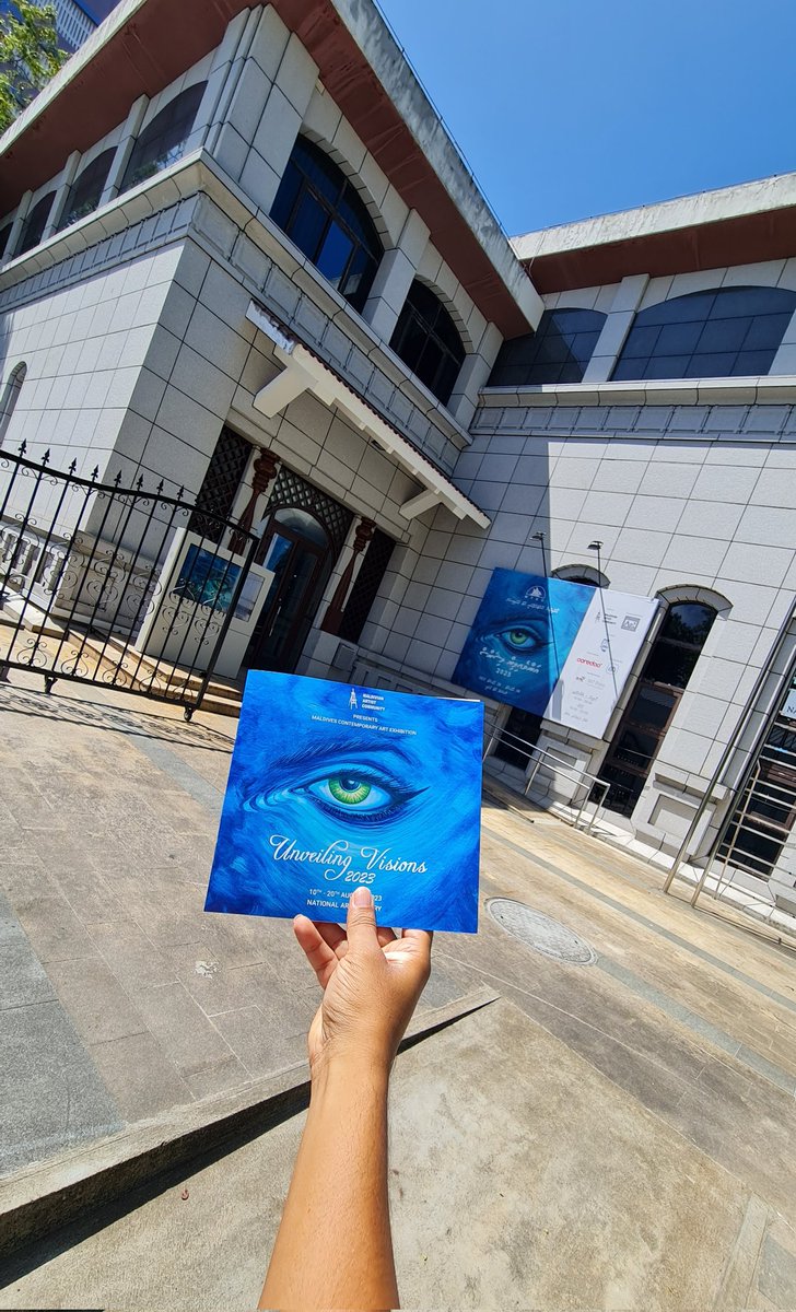 Maldives contemporary art exhibition 
Unveiling Visions 2023

10 - 20 August 2023
National art gallery

#maldivianartists #UV23 #art #contemporary #exhibition  #Maldives