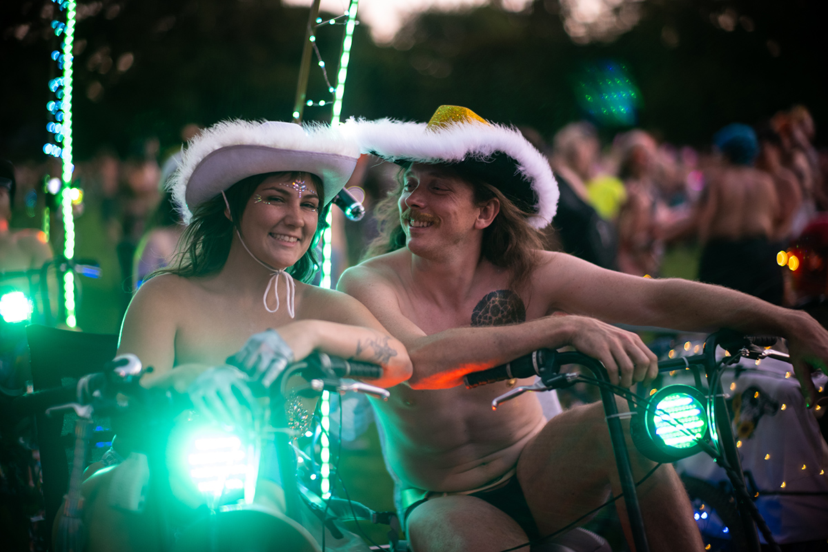 KATUNews's tweet photo. The World Naked Bike Ride, a protest against pollution-based transportation that highlights the vulnerability of cyclists on the roads, returned to Portland on Saturday. GALLERY: https://t.co/gVvBcRpxaB https://t.co/DWIcKPqauf