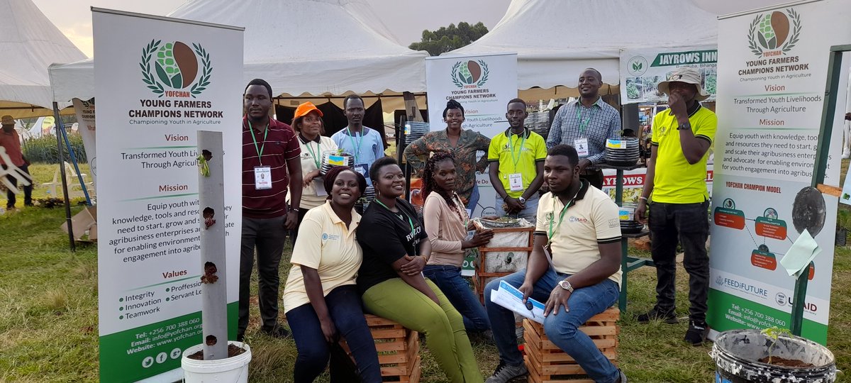 Young Farmers Champions Network - YOFCHAN (@yofchan) on Twitter photo Its the last day of the 29th National Agricultural show, Visit <a href="/yofchan/">Young Farmers Champions Network - YOFCHAN</a> stall & learn more about opportunities for youth in Agriculture in Uganda. Its the last day of the 29th National Agricultural show, Visit <a href="/yofchan/">Young Farmers Champions Network - YOFCHAN</a> stall & learn more about opportunities for youth in Agriculture in Uganda.