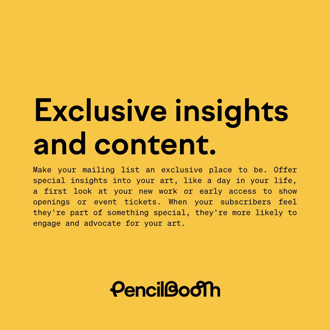 Don't mean to keep harping on about this, but we will anyway. Creating a genuine, meaningful connection with your audience is worth way more than a follower count.

Deliver work direct to your fan's inboxes, no algorithm, and no ads.

Claim your Booth: l8r.it/V3s3