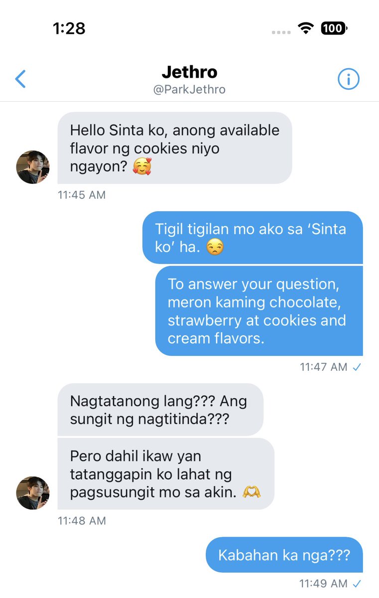 lowcdytrsr's tweet photo. [ 'pa order with f(i)eelings' ]
— a #dowoo one shot au wherein..

Two childhood frenemies Sinta and Jethro were known to be the buyer and seller of the town, wherein Jethro would always buy something with teasing just to get Sinta's attention. 

#AUniteforTREASURE https://t.co/Msp8c1iYnl
