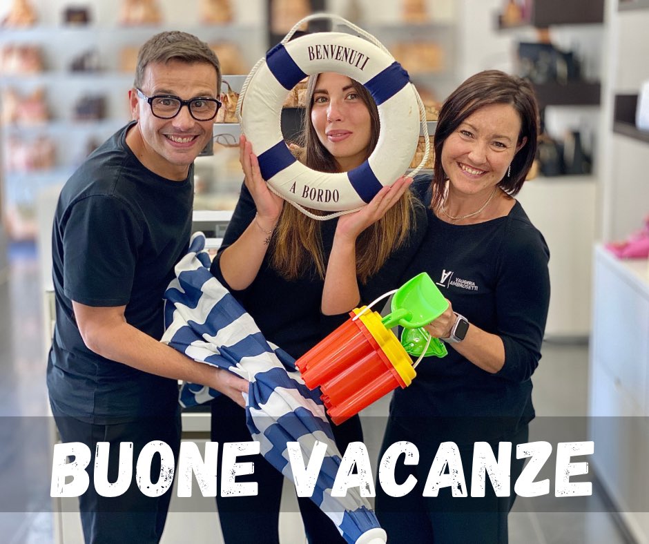 SOLO UNA BREVE SETTIMANA! 🤭😜

Il negozio rimarrà CHIUSO dal 13 al 20 agosto, vi aspettiamo da lunedì 21 agosto con un sacco di novità!

Buone vacanze! ⛱️🤩