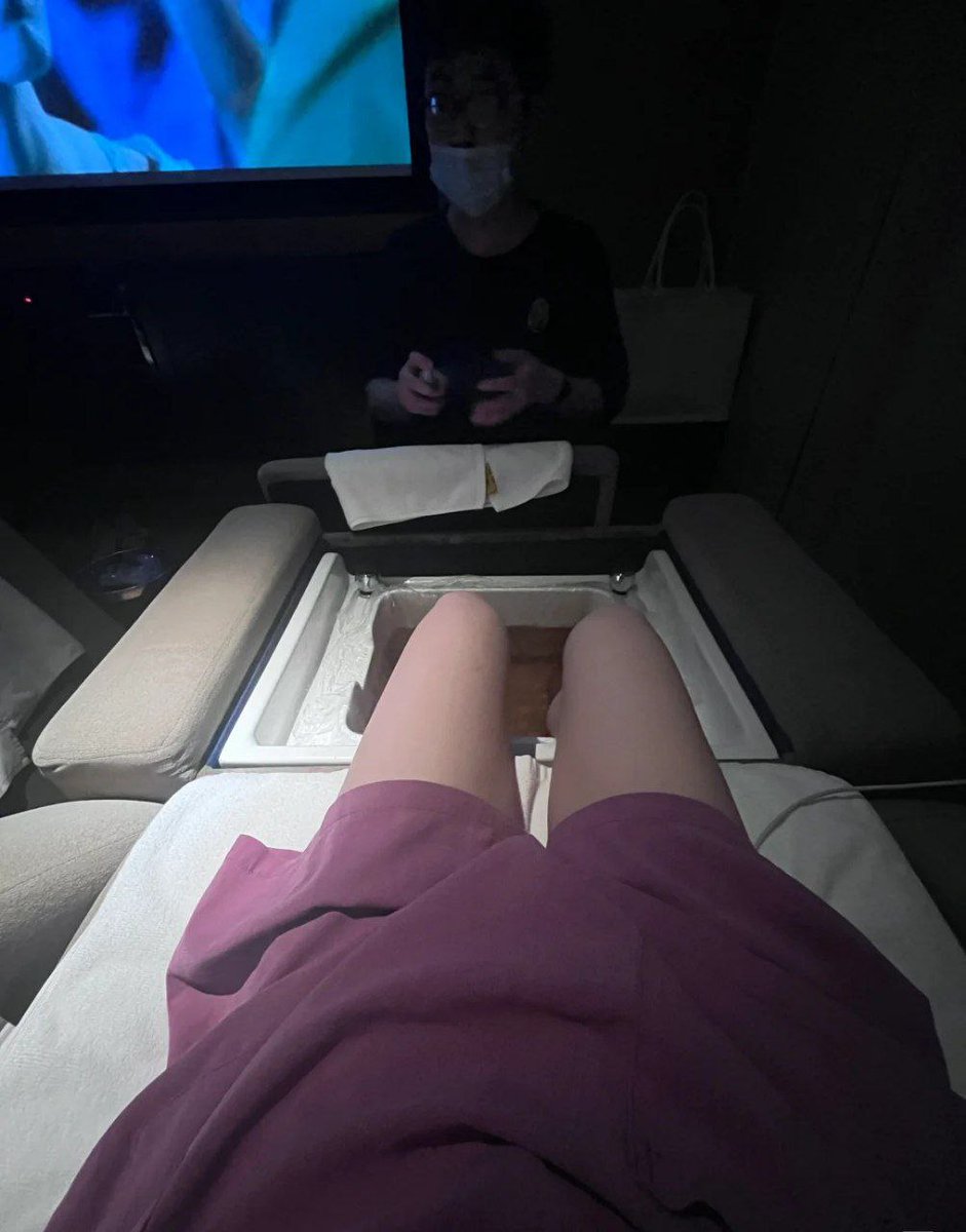 I really like foot baths and massages. this is very relaxing