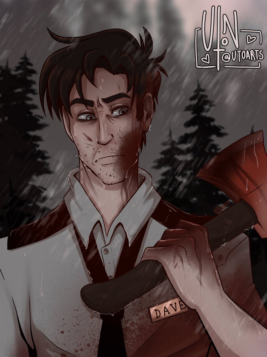 “Charlie— Can I AXE you a question?” 

Heheheheh

#williamafton #davemiller #fnaf #fivenightsatfreddys #fnaffanart #purpleguy #aftonfamily #fnafwilliamafton