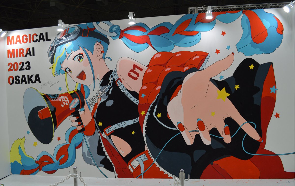 MOKUA3様❇️専用ページ 企画展】 初音ミク「マジカルミライ 2023」in OSAKA ライブペイント