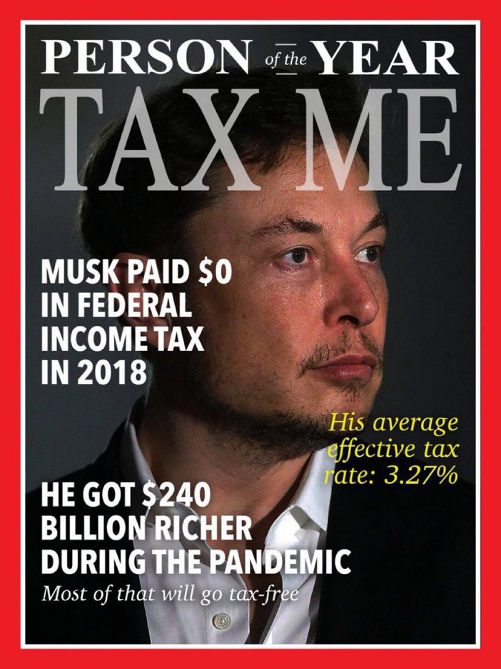 Only in GOP America would a multi-billionaire who built his businesses with government subsidies whine about socialism and taxes on billionaires.