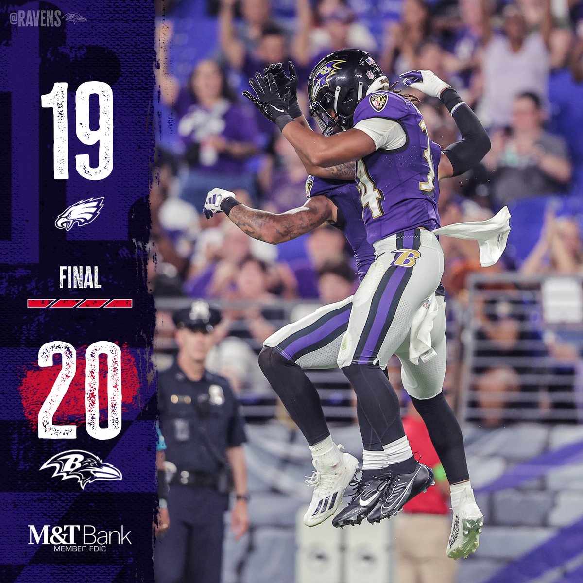 Ravens's tweet photo. Open the year with a W!!

That’s 24-straight preseason wins!! https://t.co/NXCSmev6W3