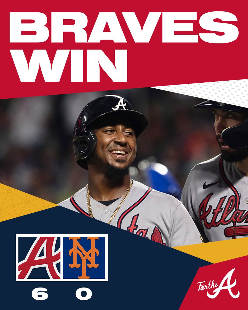 Braves's tweet image. Two games, two dubs!

#ForTheA