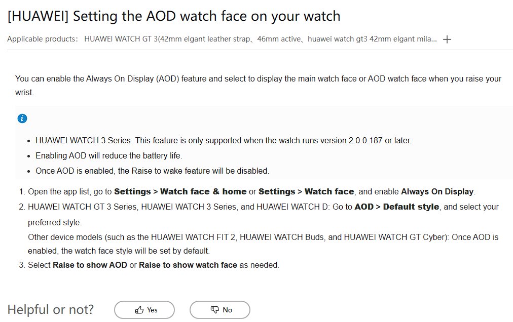 ahtiang's tweet photo. @HuaweiMobileMY why you do not allow Watch GT Cyber to customize the AOD screen? https://t.co/4JXvKBPDmN