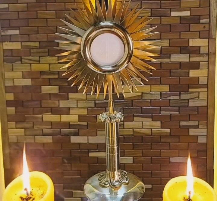 Israhel07's tweet photo. Alabado sea el Santísimo Sacramento del Altar https://t.co/HHMD4btFA2