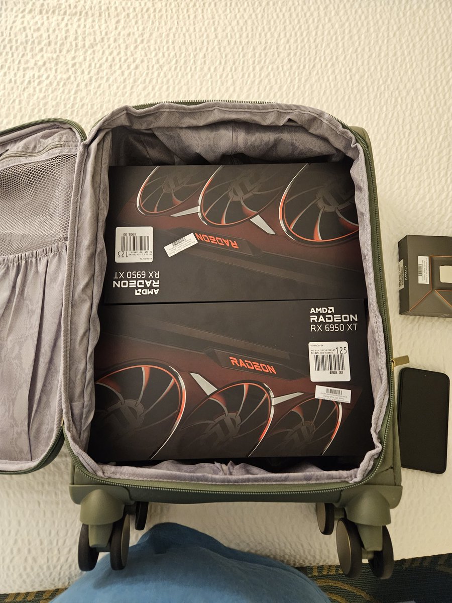 JMSarge's tweet photo. @microcenter this was my Bag after a recent trip to your Parkville, MD store. Live in WA, and closest store is 1200 miles away. New PC's for wife and I. https://t.co/OcqI1U4N0R