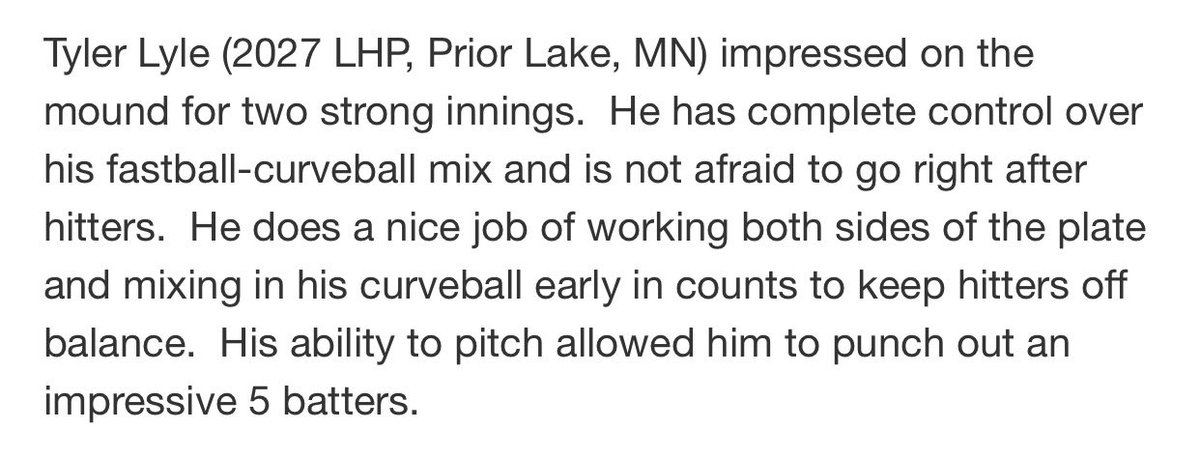 TylerLyle2027's tweet image. Thank you @Starters_BASE for preparing me for the #MWAllstate
I had a great time competing at the Midwest Allstate games