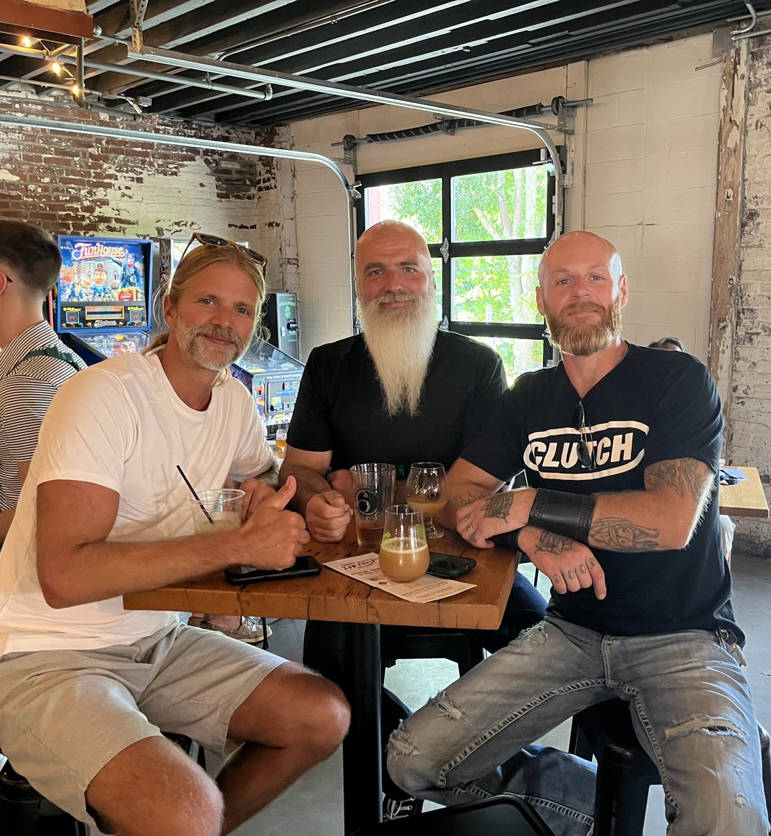 Lifelong friendships are very rare. I’m so lucky to still have these two guys in my life after all these years. #daysofthenew #tantric #blisskrieg