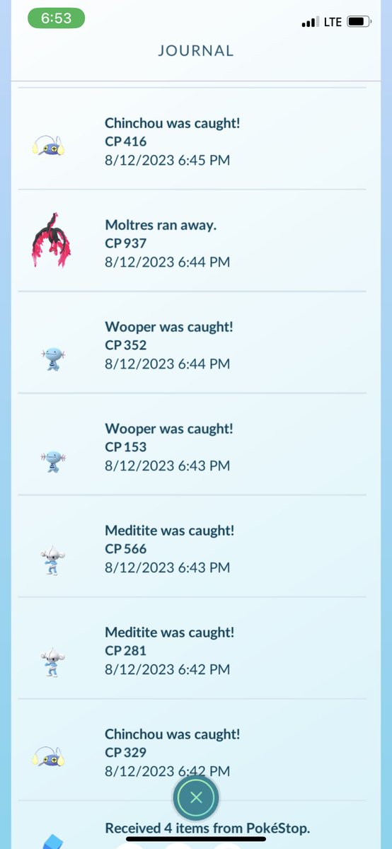 AcoinXx's tweet photo. I encountered 2 Galarian Moltres from daily incense today and unfortunately they both ran! 🤣🤣😆😆 #PokemonGO #Moltres #GalarianMoltres https://t.co/URsS7nGoRr