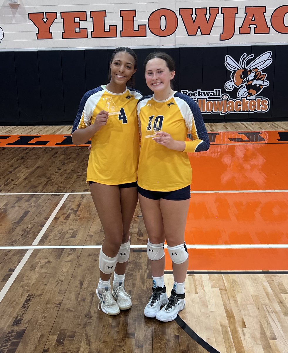 Congratulations to Jadyn Livings and Mikala Young for making the Battle of the Rock All-Tournament Team! #BetheLight