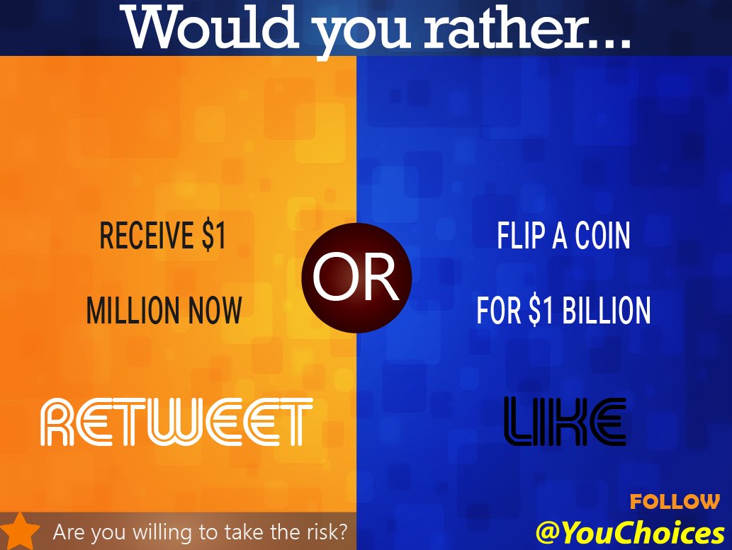 Would You Rather? tweet media