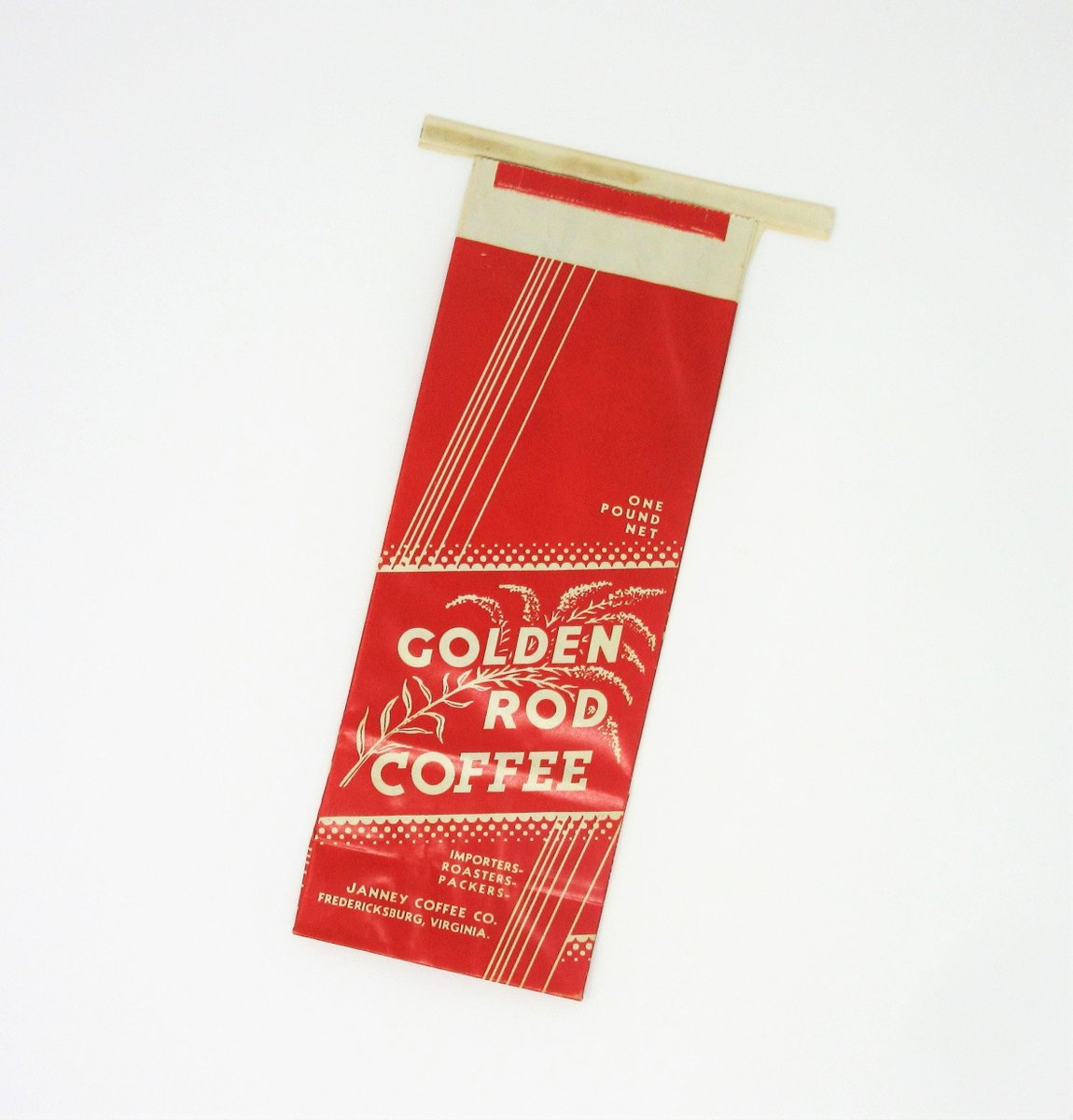 antiquelove22's tweet photo. Vintage Unused Paper Golden Rod Fresh Brand Coffee Advertising Bag Great Displayed as Farmhouse, Home, or Kitchen Decor Frame as Wall Art https://t.co/h1yNZnrOsF #etsyseller #CoffeeAdvertising https://t.co/8gqao4e2JU