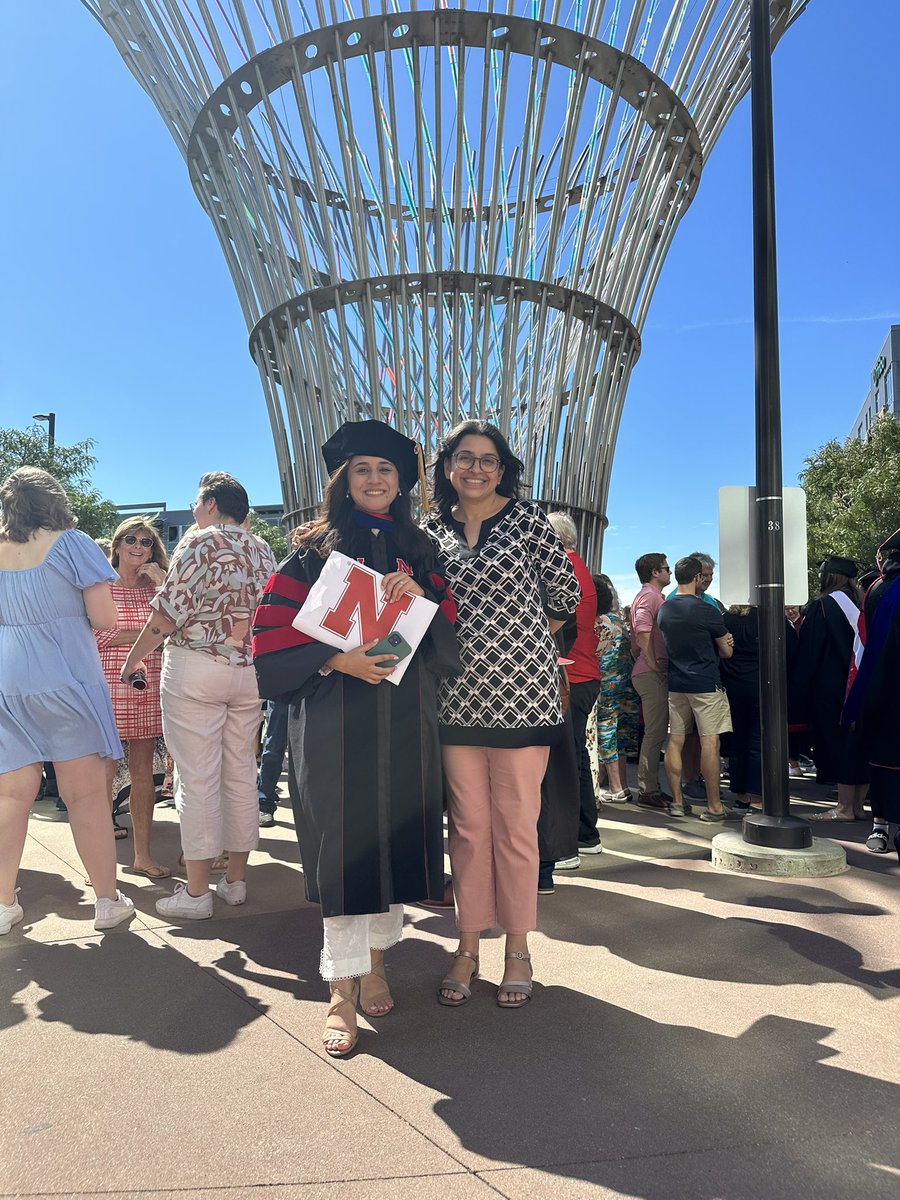 And it’s a wrap 🤞. My tassel is turned,  and I am ready for a new chapter of my life.  Dr. @SimantiBanerjee thank you for your support .