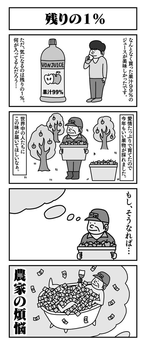 残りの1%