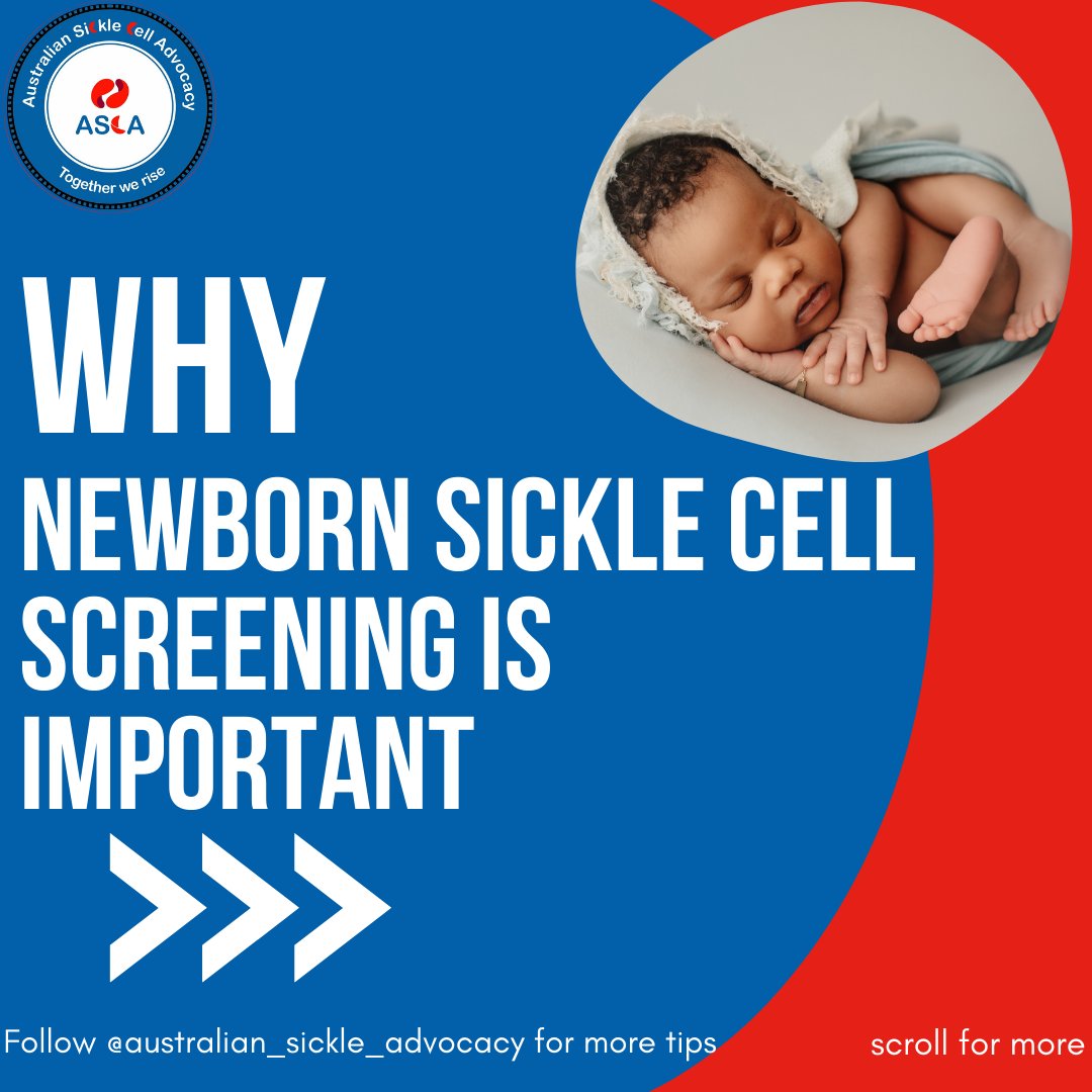 AuSickle's tweet photo. ๐Unveiling the Importance of Newborn Screening! Preventing Sickle Cell Disease complications from infancy. ๐ช Empowering informed decisions.
Scroll for more info!!!
@healthgovau
#SickleCellDisease
#Australiansicklecell #TeamASCA" https://t.co/RbCbXTcLsD