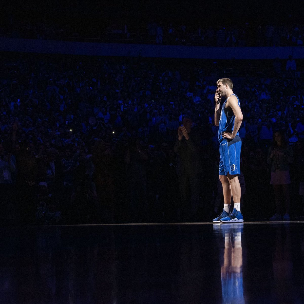 MavsFilmRoom's tweet photo. Would not trade Dirk for literally any other franchise icon in the history of the NBA 

Sure there were better players, but in a city that has the most popular North American sports franchise (Dallas Cowboys), Dirk is the most beloved in the great history of Dallas athletes. 

And for good reason