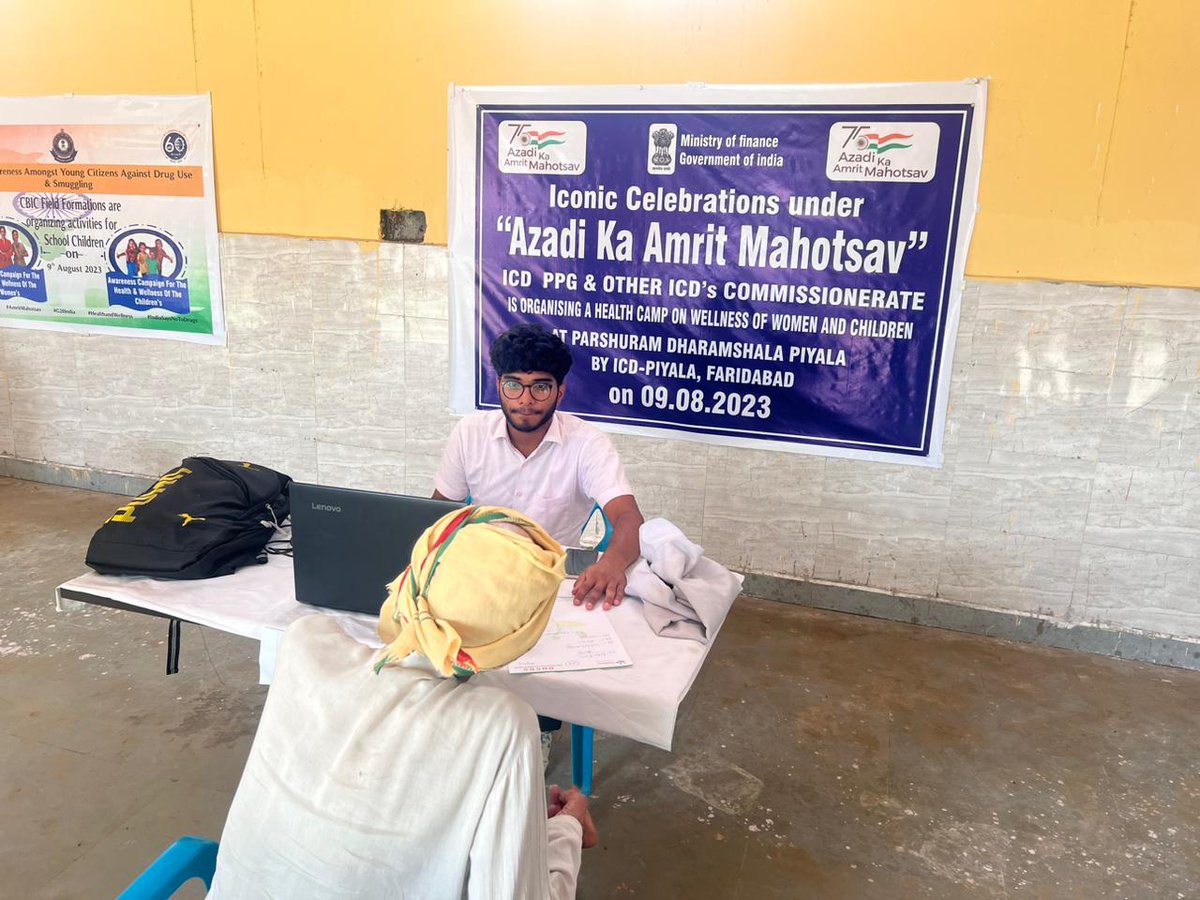icdppg's tweet photo. As part of #AjadiKaAmritMahotsav, ICD Piyala of PPG Commissionerate held a wellness camp focused on the health of women and children, providing health check-ups and care. Celebrating health and a brighter future! 🌟 #PrioritizingWellness #EmpowermentThroughHealth" https://t.co/diW3wrYYUB